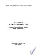 El conato revolucionario de 1805