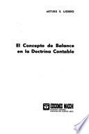 El concepto de balance en la doctrina contable