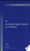 El concepto-signo natural en Ockham