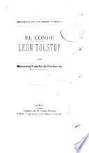 El conde Leon Tolstoy
