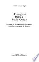 El Congreso frente a Mario Conde