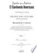 El Continente americano: Cánovas de Castillo, A. Criterio histórico