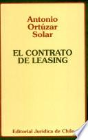 El contrato de leasing