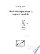 El control de gestión en la empresa española