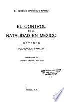 El Control de la natalidad en Mexico