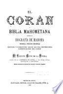 El Corán o Biblia Mahometana