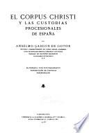 El Corpus Christi y las custodias procesionales de España