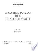 El corrido popular en el Estado de Mexico