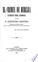 El crimen de herejia (derecho penal canónico)