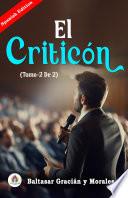 El Criticón (Tomo 2 de 2) de Baltasar Gracián Y Morales