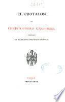 El Crotalon de Christophoro Gnophoso