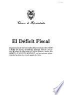 El déficit fiscal