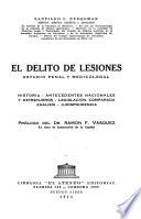 El delito de lesiones