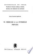 El derecho a la intimidad privada