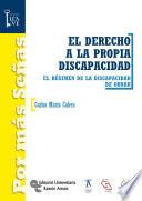 El Derecho a la propia discapacidad