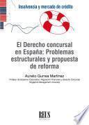 El Derecho concursal en España