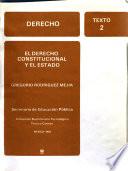El derecho constitucional y el estado