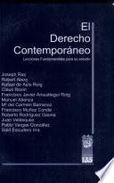 El derecho contemporáneo