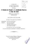 El derecho de Panamá a la jurisdicción fiscal en la Zona del Canal