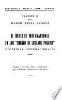 El derecho internacional en los Sueños de Luciano Pulgar