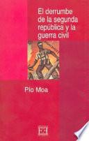El derrumbe de la segunda república y la guerra civil