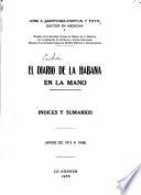 El Diario de la Habana en la mano
