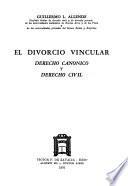 El divorcio vincular