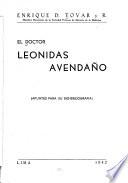 El doctor Leonidas Avendaño