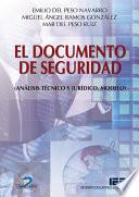 El documento de seguridad