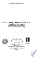 El documento marítimo-mercantil en Cádiz (1550-1600)