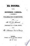 El dogma de los hombres libres