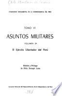 El ejército libertador del Perú