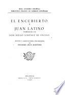El encubierto y Juan Latino
