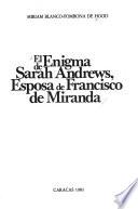 El enigma de Sarah Andrews, esposa de Francisco de Miranda