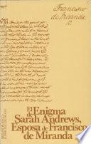 El enigma de Sarah Andrews, esposa de Francisco de Miranda