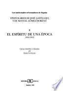 El epistolario de José Castillejo: El expíritu de la época, 1910-1912