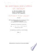 El esfuerzo educativo en México