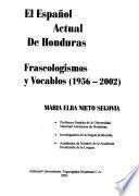 El español actual de Honduras