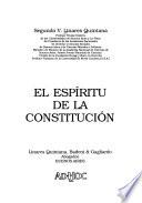 El espíritu de la constitución