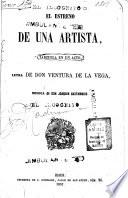 El estreno de una artista