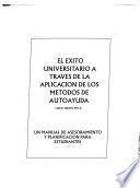 El exito universitario a traves de la aplicación de los metodos de autoayuda