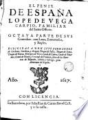 El Fenix de España Lope de Vega Carpio ...