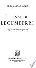 El final de Lecumberri