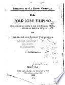 El folk-lore filipino