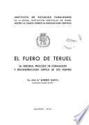 El fuero de Teruel