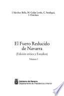 El Fuero reducido de Navarra