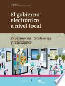 El gobierno electrónico a nivel local.