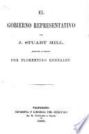 El gobierno representativo