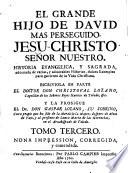 El grande Hijo de David más perseguido,Jesu- Christo
