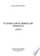 El habla de El Rebollar: Léxico